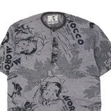 1980s Bonne Terre Graphic T-Shirt - Small Grey Viscose