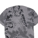 1980s Bonne Terre Graphic T-Shirt - Small Grey Viscose