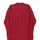 Unbranded Jumper - Medium Red Wool Blend
