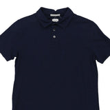 Sonnybono Polo Shirt - Small Navy Cotton