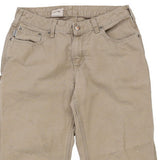 Carhartt Carpenter Trousers - 30W UK 10 Beige Cotton