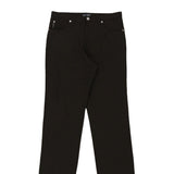 Armani Jeans Trousers - 30W UK 12 Brown Cotton