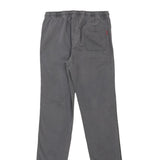 Carrera Trousers - Medium Grey Cotton