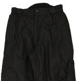 Age 10-12 Crane Kids Ski Trousers - 28W 27L Black Polyester