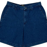 Riders Denim Shorts - 32W UK 14 Blue Denim