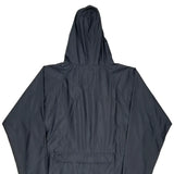 Vintage Quiksilver Windbreaker - Large Navy Nylon