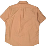 Vintage Polo By Ralph Lauren Short Sleeve Shirt - Large Orange Cotton