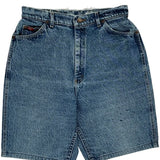 Lee Denim Shorts - 30W UK 12 Blue Denim