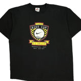 Vintage Nike Cup Fc Delco Memorial Day Nike Graphic T-Shirt - XL Black Cotton