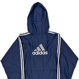 Vintage Adidas Jacket - Large Blue Nylon