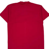 Made In USA Single Stitch Myrtle Beach Fruit Of The Loom T-Shirt - XL Red Cotton Blend