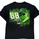 Vintage Dale Earnhardt Jr. Nascar T-Shirt - Large Black Cotton