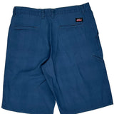 Dickies Shorts - 34W 13L Blue Cotton