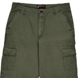 Urban Supply Cargo Shorts - 34W 11L Khaki Cotton