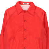 1970's Putnam County Todd Graphic Jacket - XS Red Polyester Blend