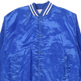 Made in USA Taylor Varsity Jacket - XL Blue Polyester Blend