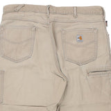 Carhartt Trousers - 38W 30L Beige Cotton