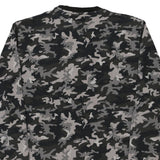 Age 8-9 Ralph Lauren Camo Sweatshirt - Medium Grey Cotton