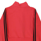 Age 9-10 Adidas Track Jacket - Small Red Polyester
