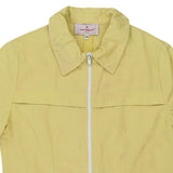 Age 12-14 Laura Biagiotti Jacket - Large Yellow Cotton