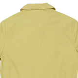 Age 12-14 Laura Biagiotti Jacket - Large Yellow Cotton