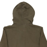 Age 11-12 Puma Spellout Hoodie - Medium Khaki Cotton