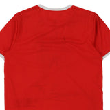 Age 11-12 Puma Sports Top - Medium Red Polyester