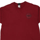 Walton Beach FL Harley Davidson Graphic T-Shirt - 2XL Red Cotton