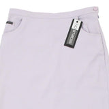 No Stress Maxi Skirt - 31W UK 12 Purple Cotton