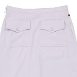 No Stress Maxi Skirt - 31W UK 12 Purple Cotton