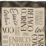 Enrico Coveri Scarf - No Size Beige Silk