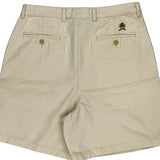 Tommy Hilfiger Chino Shorts - 34W 7L Beige Cotton