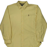 Vintage Ralph Lauren Shirt - XL Yellow Cotton
