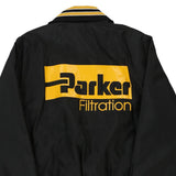 Donna Gem Sportswear Baseball Jacket - Medium Black Nylon