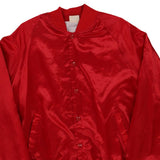 Made in USA Auburn Sportswear Baseball Jacket - 2XL Red Nylon