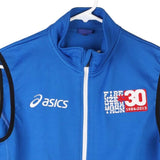 Firenze Marathon Asics Gilet - Small Blue Polyester