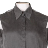 Caractere Polka Dot Blouse - Medium Black & White Polyester