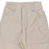 Benetton Shorts - 36W UK 18 Beige Cotton