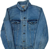 Vintage Made In USA Levis Denim Jacket - Medium Blue Cotton