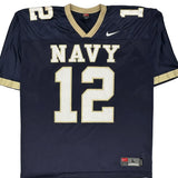 Vintage Nike Jersey - Large Navy Polyester
