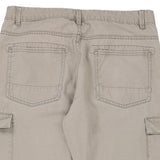 J.Hart & Bros. Cargo Trousers - 32W 32L Beige Cotton