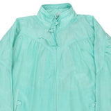 Adidas Jacket - Large Blue Nylon