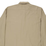 Dickies Shirt - XL Beige Polyester Blend