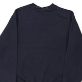 Quinnipiac University Champion College Sweatshirt - Small Navy Cotton Blend