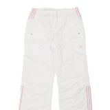 Age 14 Adidas Tracksuit - Large White Polyester