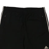 Age 15-16 Adidas Sport Shorts - 2XL Black Polyester