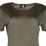 Krizia Top - Medium Khaki Viscose