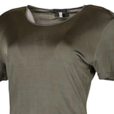 Krizia Top - Medium Khaki Viscose