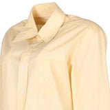 1970s Unbranded Shirt - Medium Yellow Polyester Blend