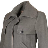 Patrizia Pepe Coat - Small Grey Wool